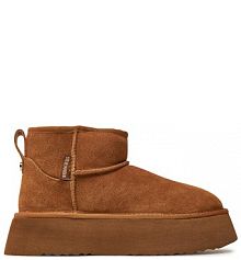 Śniegowce Steve Madden brązowe damskie 