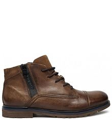 Trzewiki Bugatti brązowe męskie 