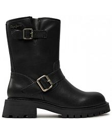 Botki Pepe Jeans czarne damskie 