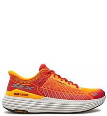 Buty do biegania na asfalt Skechers pomarańczowe męskie 