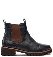 Botki Ara granatowe damskie 