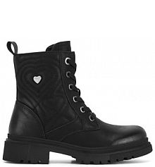 Trzewiki Nelli Blu czarne dziecięce 