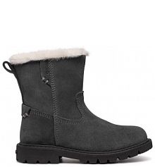 Kozaki Geox szare dziecięce 