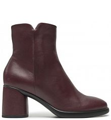 Botki na słupku ECCO fioletowe 