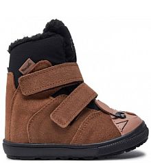 Śniegowce Mrugała brązowe dziecięce 