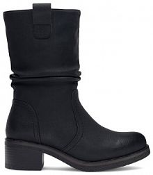 Botki na słupku Clara Barson czarne 