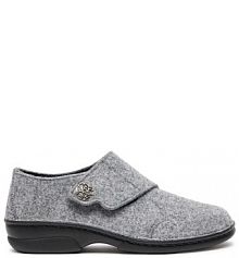 Kapcie Berkemann szare damskie 