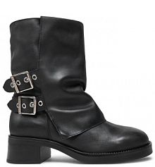 Botki Steve Madden czarne damskie 