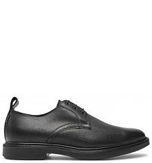 Półbuty wizytowe BOSS czarne męskie 