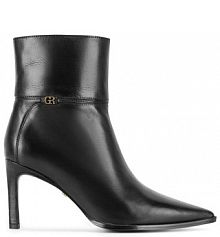 Botki na szpilce GINO ROSSI czarne 