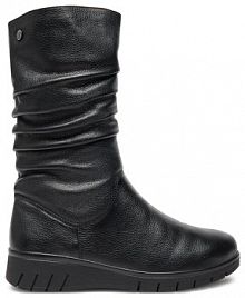 Botki Caprice czarne damskie 