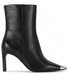 Botki na szpilce GINO ROSSI czarne 