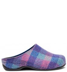 Kapcie Berkemann niebieskie damskie 