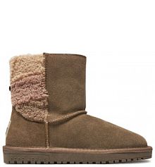 Śniegowce Pepe Jeans brązowe damskie 