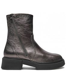 Botki Caprice srebrne damskie 