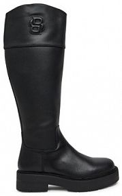 Kozaki BOSS czarne damskie 