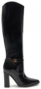 Kozaki na obcasie Guess czarne 