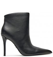 Botki na szpilce Steve Madden czarne 