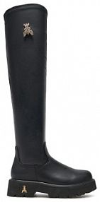 Kozaki Patrizia Pepe czarne dziecięce 