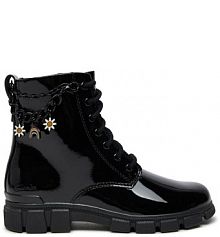 Kozaki Clarks czarne dziecięce 