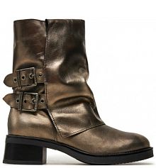 Botki Steve Madden złote damskie 