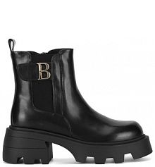 Botki Badura czarne damskie 