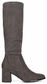 Kozaki na obcasie Jenny Fairy szare 