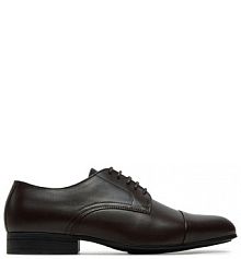 Półbuty wizytowe Calvin Klein brązowe męskie 