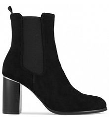 Botki na słupku Jenny Fairy czarne 