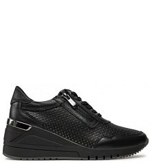 Sneakersy Marco Tozzi czarne damskie 