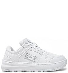 Sneakersy EA7 Emporio Armani białe dziecięce 