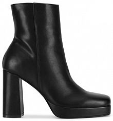 Botki na słupku Jenny Fairy czarne 