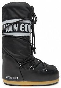 Śniegowce Moon Boot czarne dziecięce 
