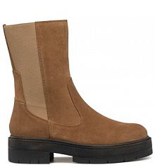 Botki Geox brązowe damskie 