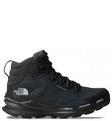 Buty trekkingowe wysokie The North Face czarne damskie 