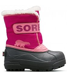 Śniegowce Sorel różowe dziecięce 