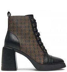 Botki na słupku Liu Jo czarne 