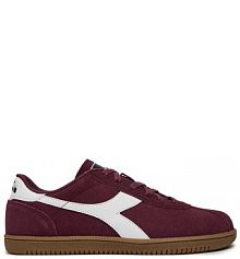 Sneakersy Diadora bordowy męskie 