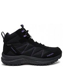 Buty trekkingowe wysokie Treksta czarne damskie 