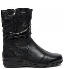 Botki Caprice czarne damskie 