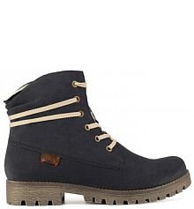 Botki Rieker niebieskie damskie 