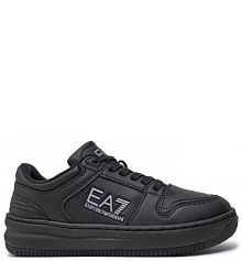 Sneakersy EA7 Emporio Armani czarne dziecięce 
