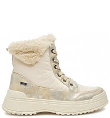 Botki Caprice beżowe damskie 