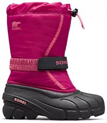 Śniegowce Sorel różowe dziecięce 