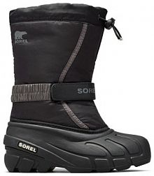 Śniegowce Sorel czarne dziecięce 