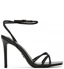 Sandały na szpilce Steve Madden czarne 