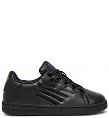 Sneakersy EA7 Emporio Armani czarne dziecięce 