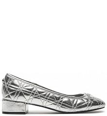 Półbuty Steve Madden srebrne damskie 