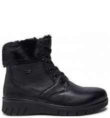 Botki Caprice czarne damskie 