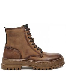 Trapery Pepe Jeans brązowe męskie 